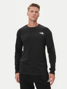 The North Face Longsleeve Easy NF0A8A6F Czarny Regular Fit
