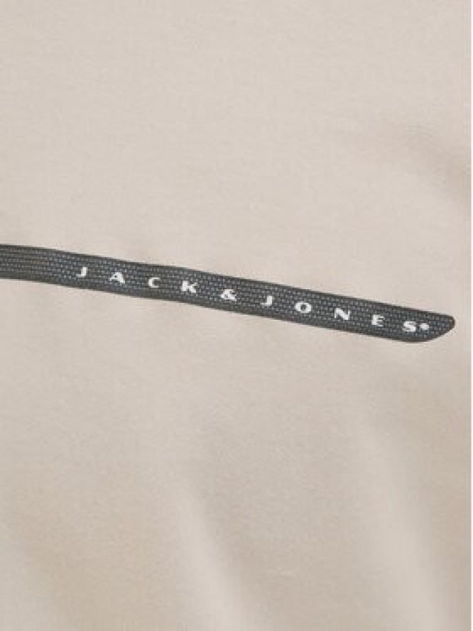 Jack & Jones T-Shirt Fusion 12273120 Beżowy Regular Fit