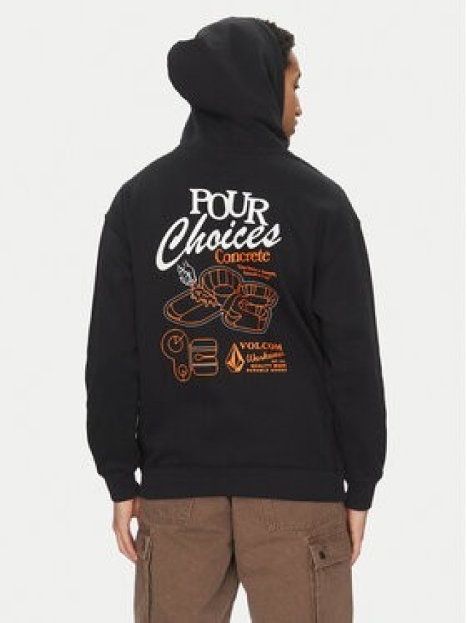 Volcom Bluza Pour Choises A4112511 Czarny Loose Fit