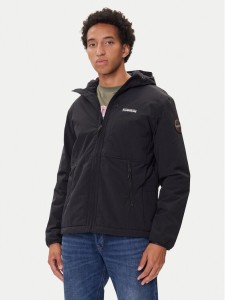 Napapijri Kurtka przejściowa A-Tundra Wint 1 NP0A8928 Czarny Regular Fit