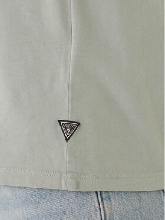 Guess T-Shirt M6GI27 K3249 Zielony Regular Fit
