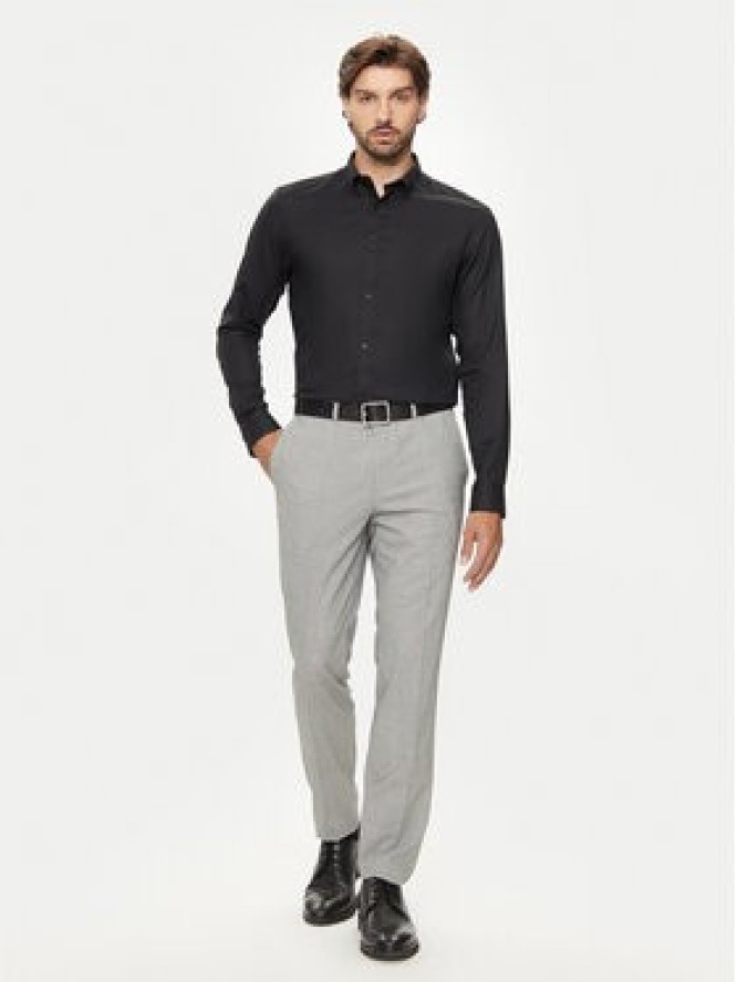 Jack & Jones Koszula Joe 12260426 Czarny Slim Fit