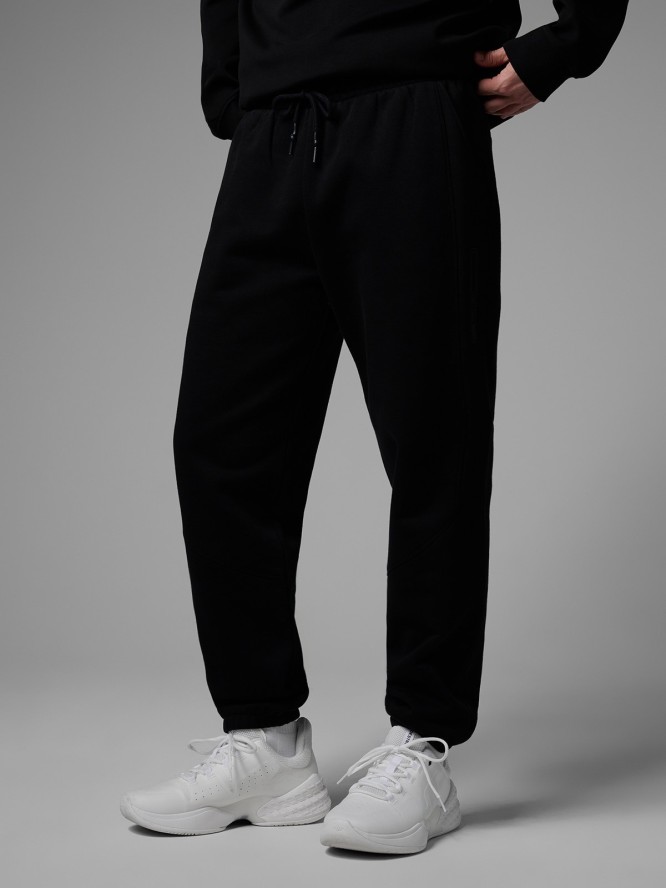 4F Spodnie dresowe joggery męskie 4F x Robert Lewandowski - czarne XXL