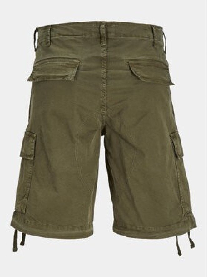 Jack & Jones Szorty materiałowe Cole 12253122 Zielony Loose Fit