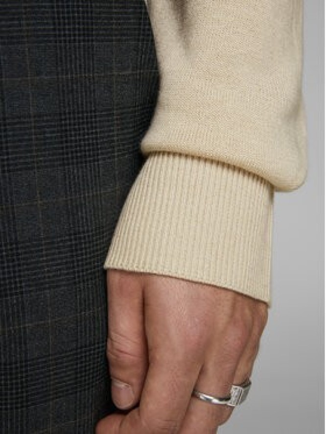 Jack & Jones Golf 12157417 Beżowy Regular Fit