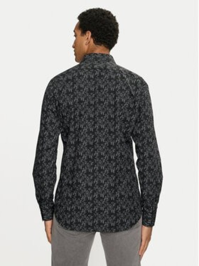 KARL LAGERFELD Koszula 605000 544653 Czarny Modern Fit