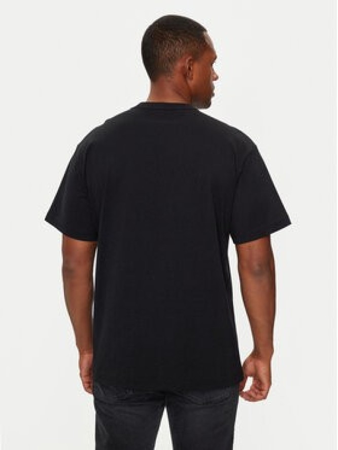 Versace Jeans Couture T-Shirt 77GAHE05 CJ00E Czarny Regular Fit