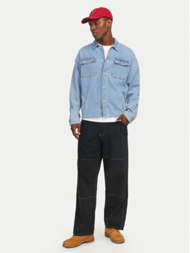 Jack & Jones Spodnie materiałowe Owen 12273515 Czarny Baggy Fit