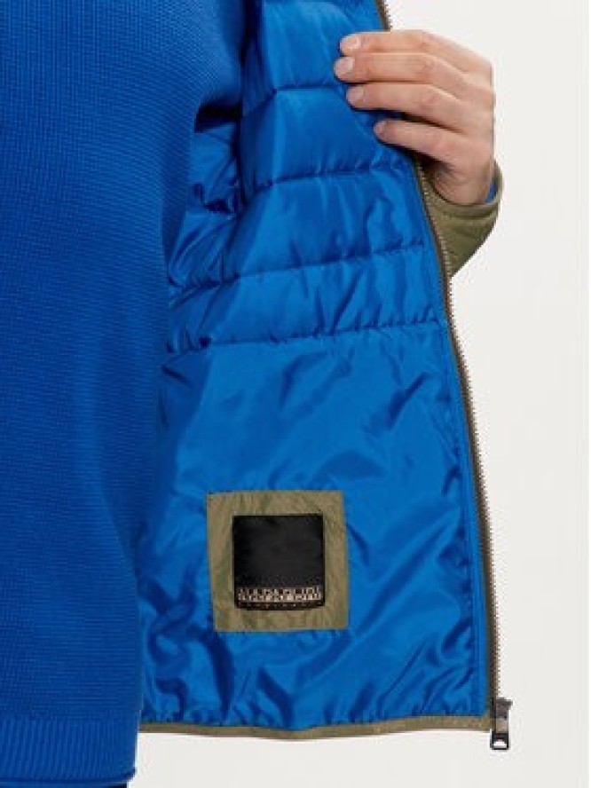 Napapijri Kurtka przejściowa Acalmar 6 NP0A4H1Y Zielony Regular Fit