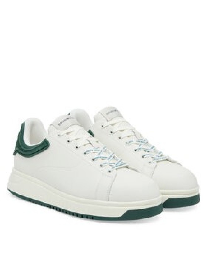 Emporio Armani Sneakersy EM003663 AF18212 M0095 Biały