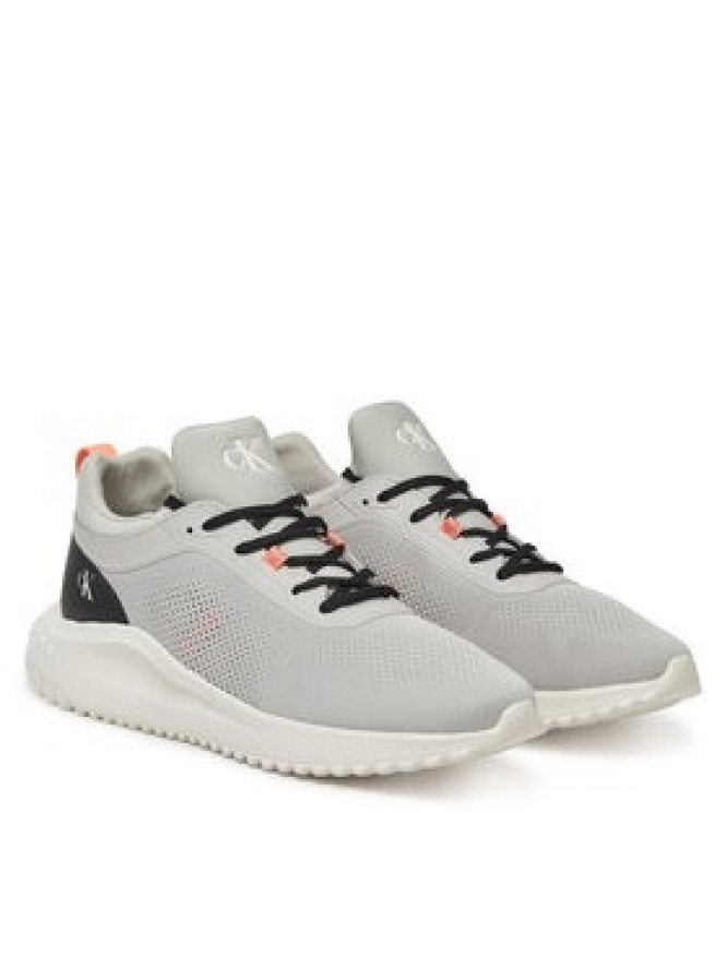 Calvin Klein Jeans Sneakersy Eva Runner Tech Knit YM0YM01293 Szary
