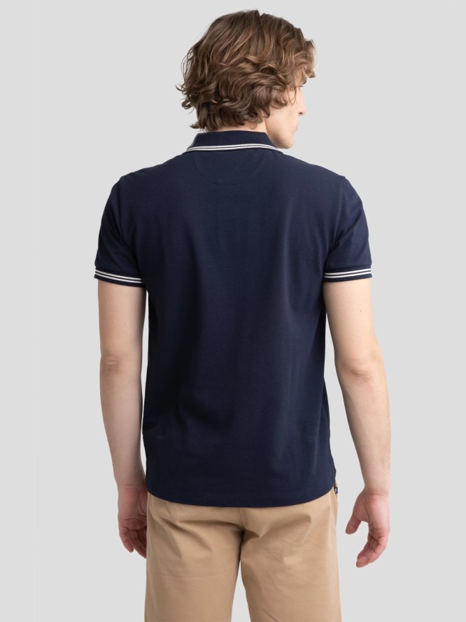 Koszulka męska polo granatowa Wladym 403