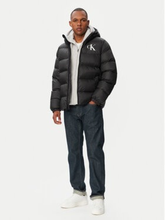 Calvin Klein Jeans Kurtka zimowa LV04RG513G Czarny Regular Fit