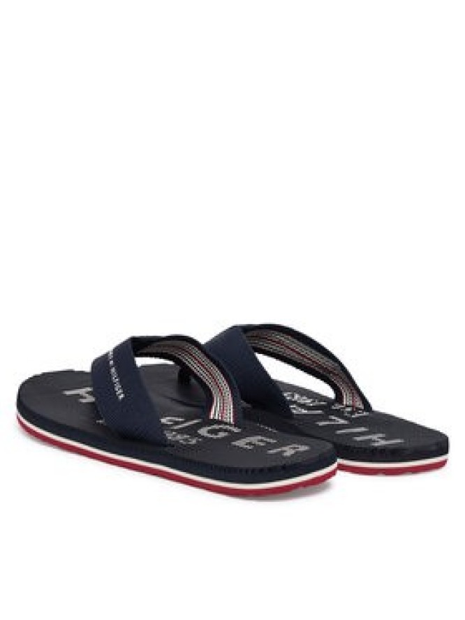 Tommy Hilfiger Japonki Massage Beach Sandal FM0FM06006 Granatowy