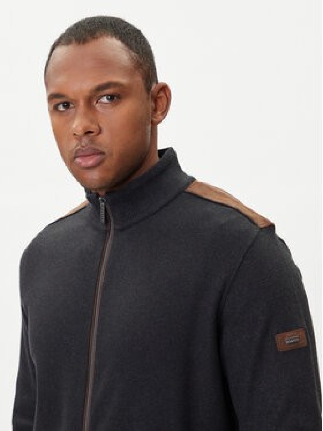 Bugatti Bluza 8700-85050D Szary Regular Fit