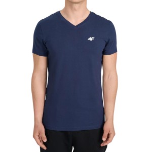 Koszulka męska 4F - bawełniany T-shirt, regular fit.