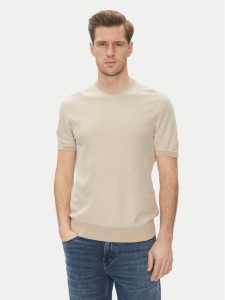 BOSS T-Shirt Jianfranco 50537642 Biały Regular Fit