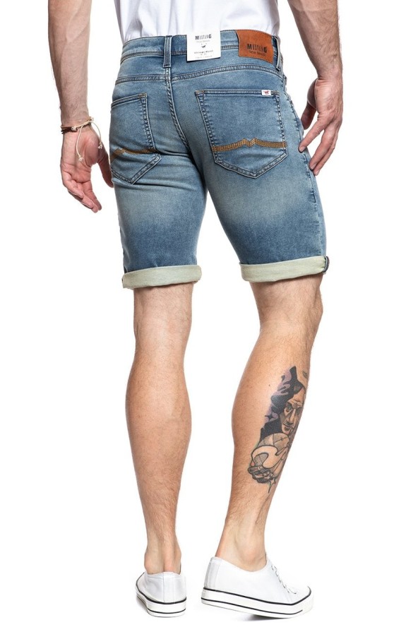 SPODENKI MUSTANG Chicago Short DENIM BLUE 1007754 5000 103