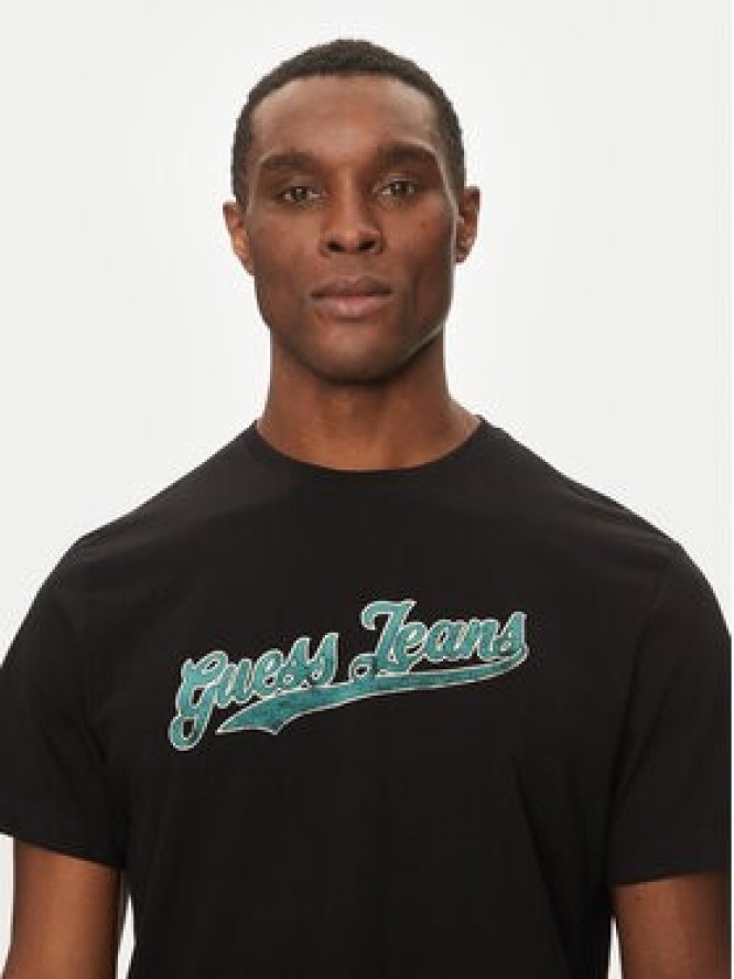 Guess Jeans T-Shirt M5GI54 K8FQ4 Czarny Regular Fit