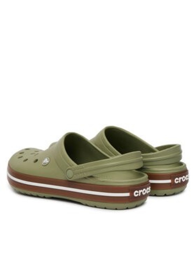 Crocs Klapki Crocband Gum Clog 212756 Zielony