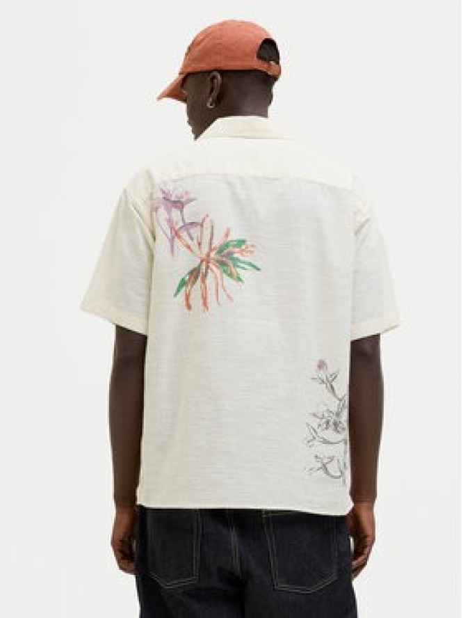 Jack & Jones Koszula Luke 12271108 Écru Relaxed Fit