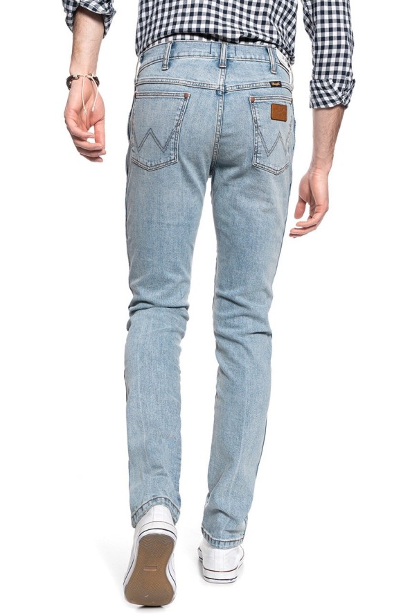 SPODNIE MĘSKIE WRANGLER LARSTON DUSTY LIGHT W18S59308 112127423