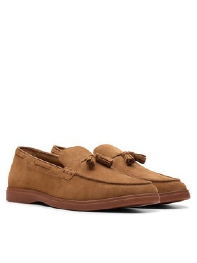Clarks Mokasyny Torford Tassel 26180333 Brązowy