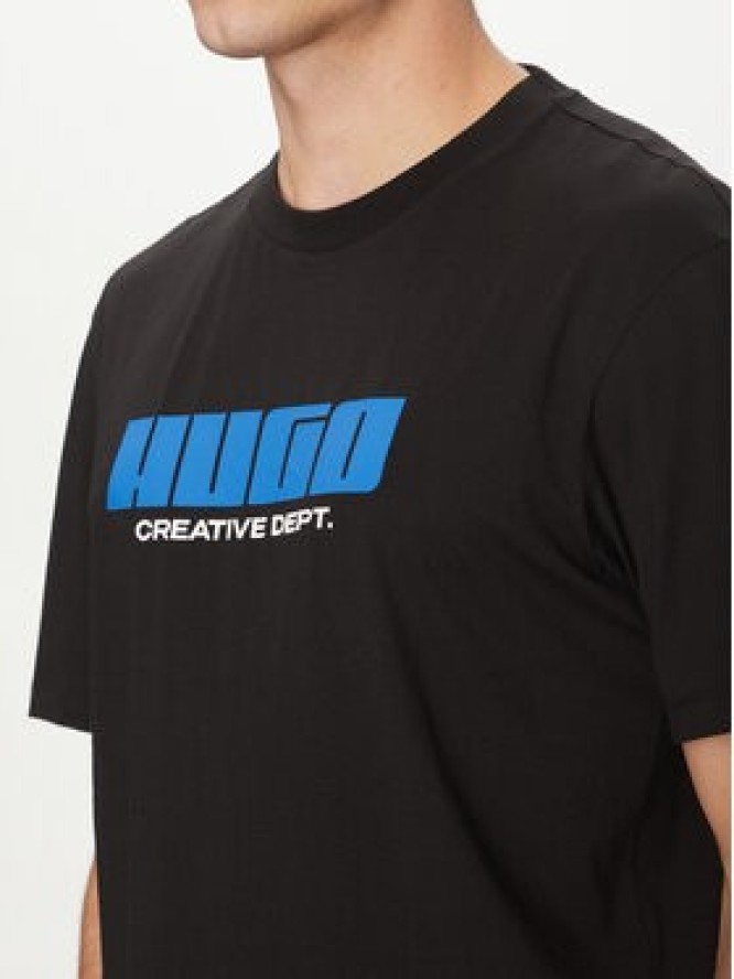 HUGO T-Shirt Newromi 50542934 Biały Regular Fit