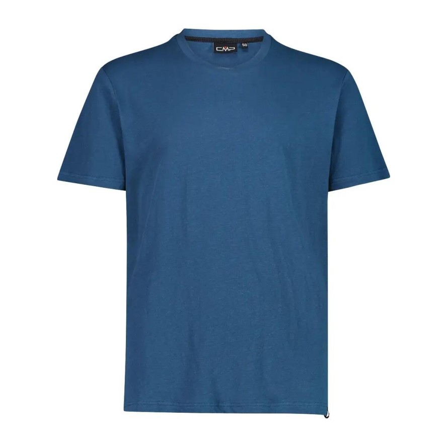 T-shirt z konopi i bawełny CMP