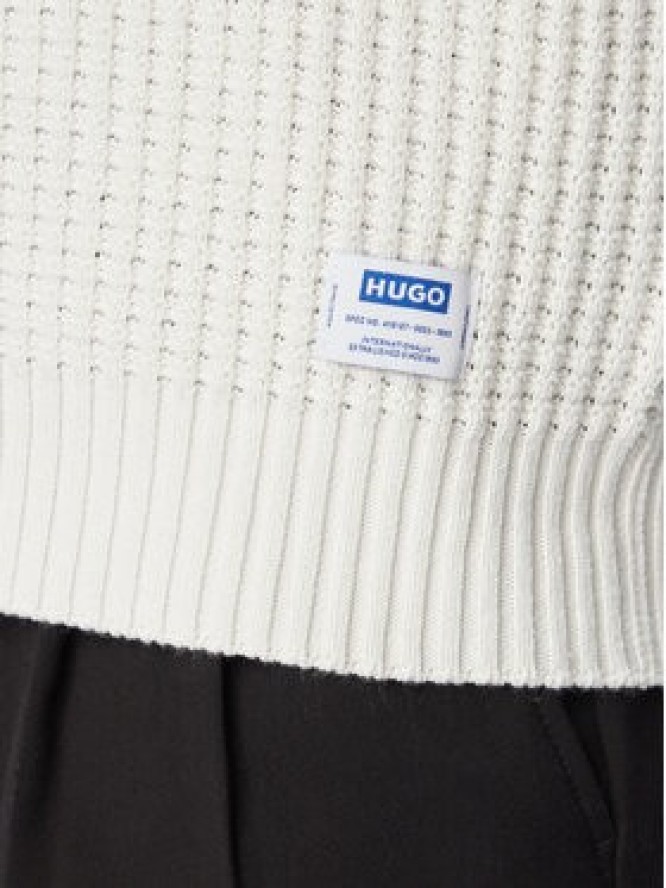 HUGO Kamizelka Spuro 50557346 Biały Regular Fit