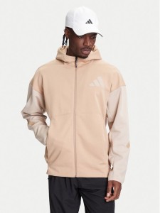 adidas Bluza Z.N.E. JY4833 Beżowy Regular Fit