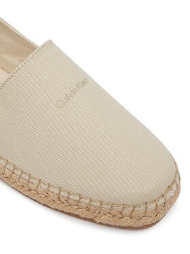 Calvin Klein Espadryle Espadrille Webbing Cv HM0HM02075 Écru