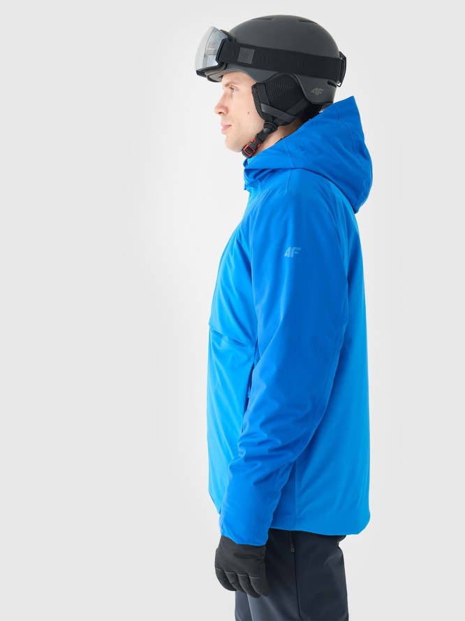 4F Kurtka narciarska membrana 8000 męska - niebieska 3XL
