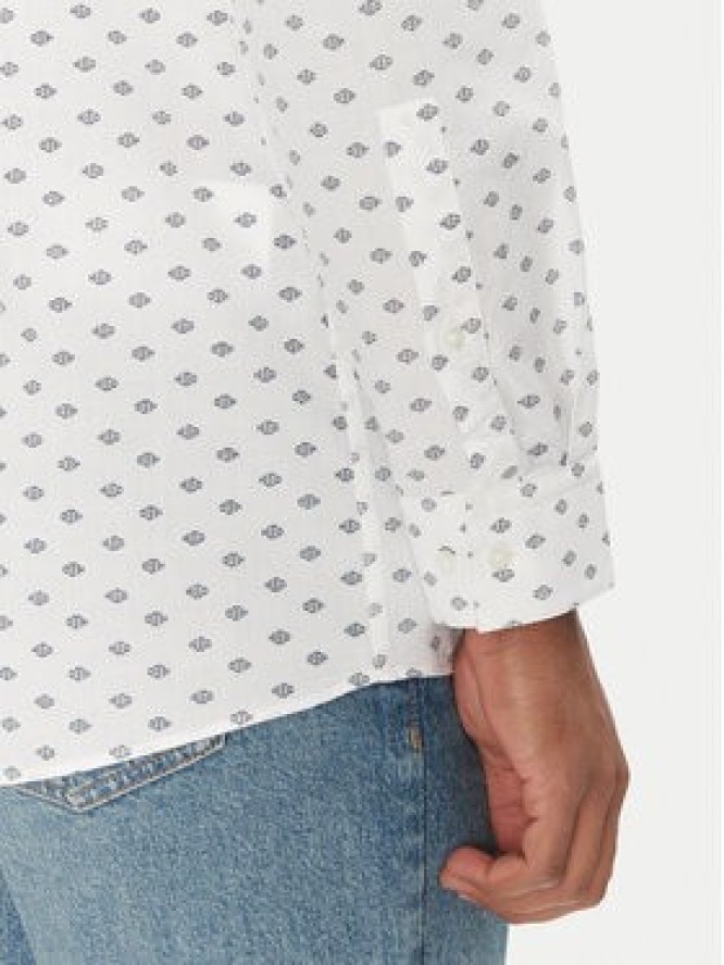 HUGO Koszula Valerio 50539802 Biały Modern Fit