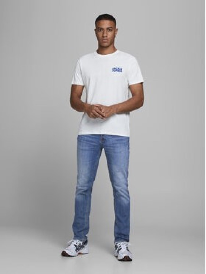Jack & Jones Jeansy Glenn 12157416 Niebieski Slim Fit