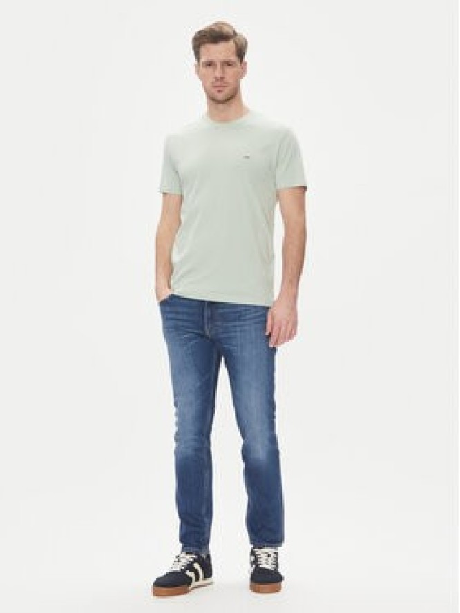 Lee T-Shirt Patch 112364540 Zielony Regular Fit