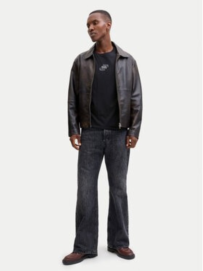 Jack & Jones T-Shirt Corp Graphic 12268415 Czarny Regular Fit