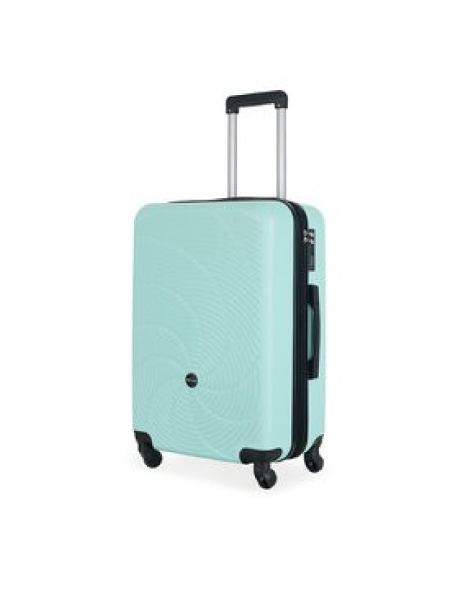 Semi Line Walizka średnia T5923-2 Zielony