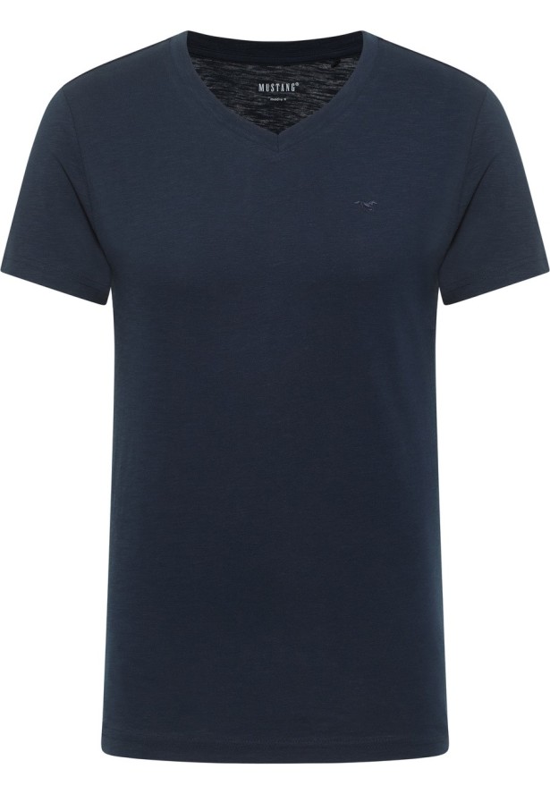 Męski T-Shirt Mustang Style Amado Dark Sapphire 1016275 4136