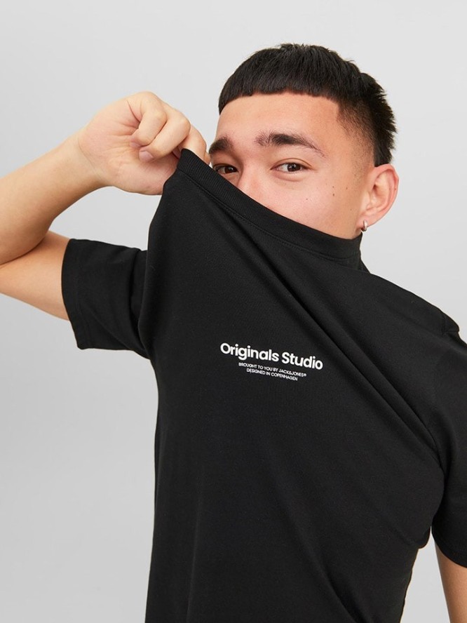 Jack & Jones Koszulka w kolorze czarnym rozmiar: S