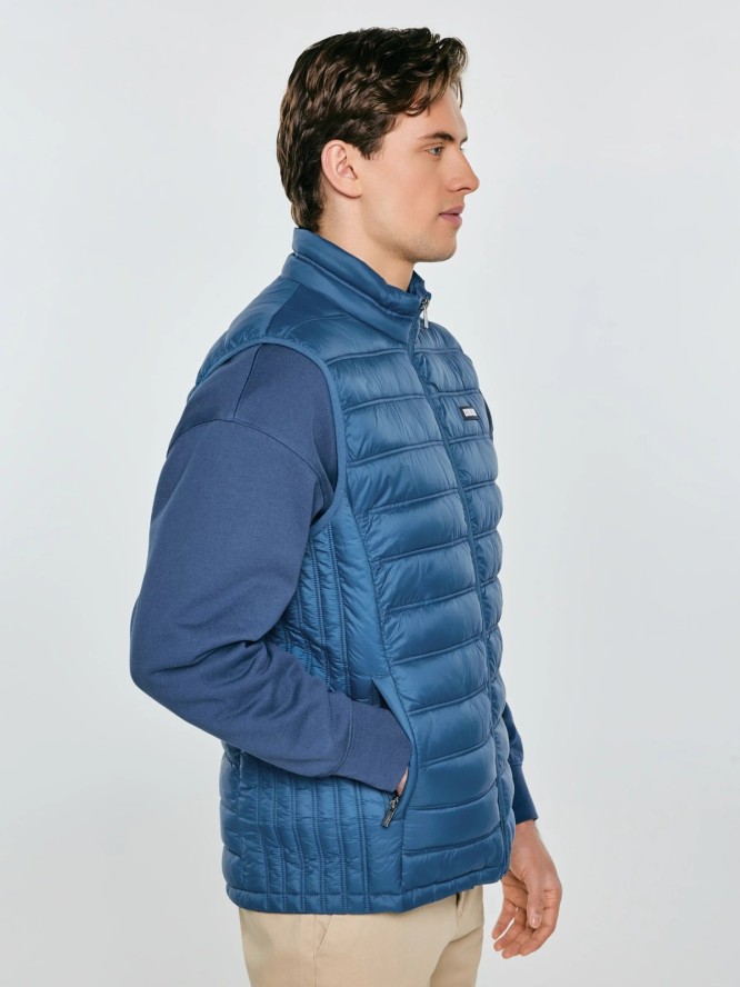 Kamizelka męska pikowana niebieska Jaxoon 402
