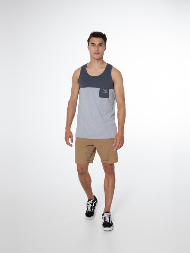 T-shirt męski bez rękawów Protest PRTKADON