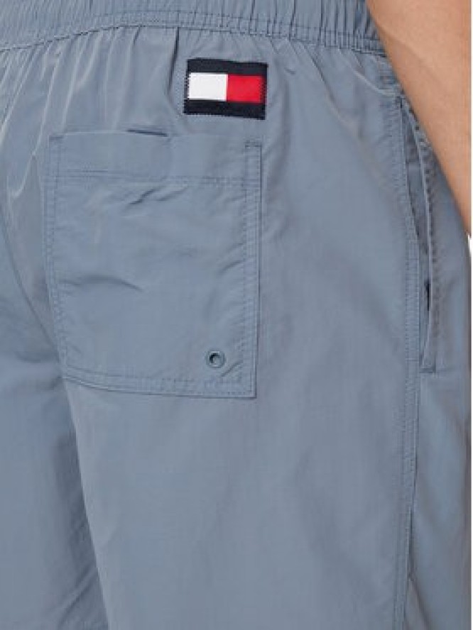 Tommy Hilfiger Szorty kąpielowe UM0UM02048 Niebieski Slim Fit