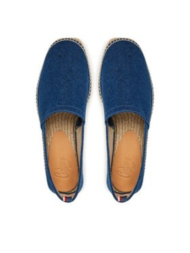 Castañer Espadryle Pablo Jeans/263 25656 Niebieski