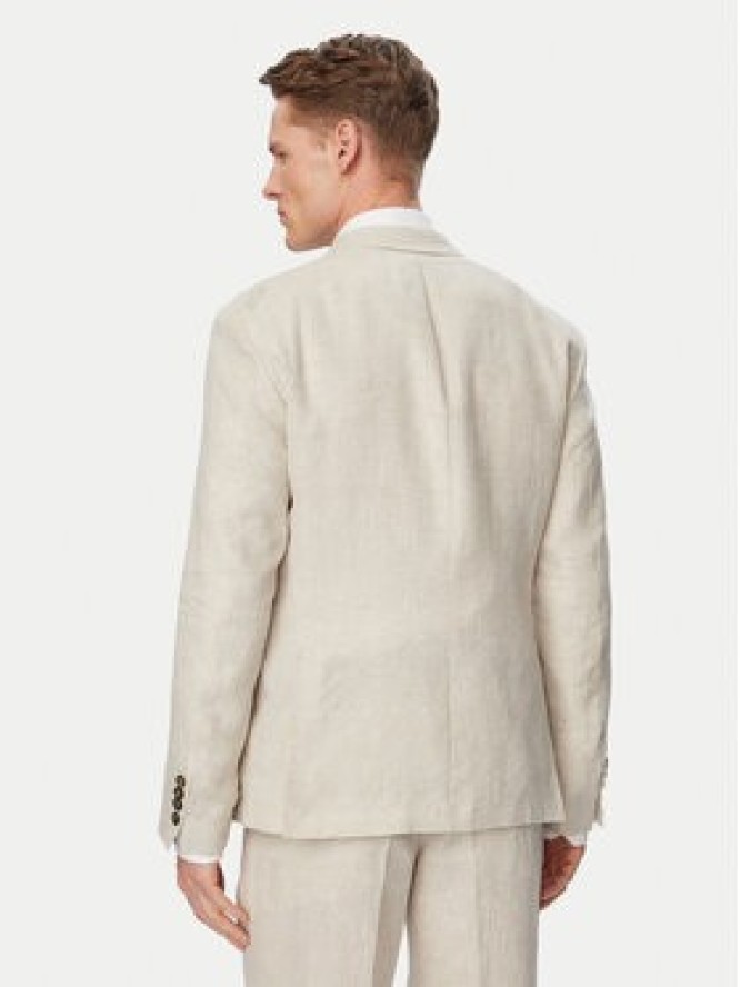 JOOP! Marynarka Hoverest 30102592 Beżowy jasny Slim Fit