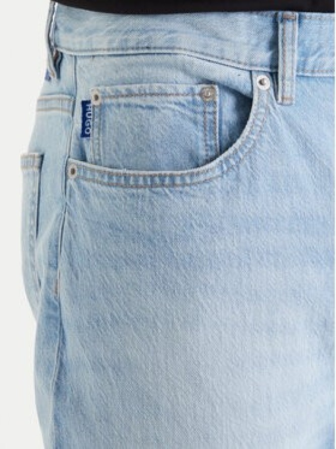 HUGO Jeansy Ash 50555954 Niebieski Slim Fit