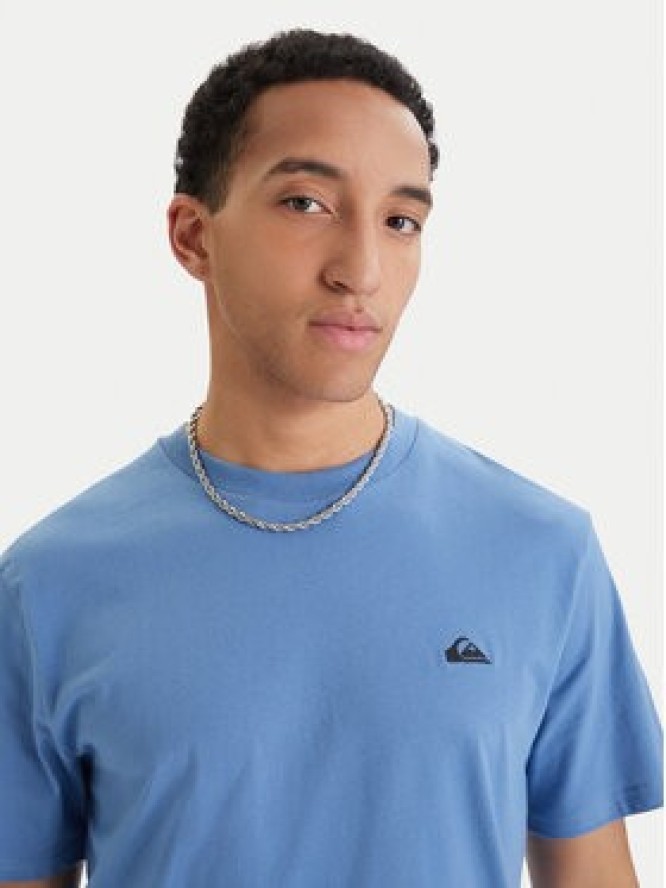 Quiksilver T-Shirt EQYZT07711 Niebieski Regular Fit
