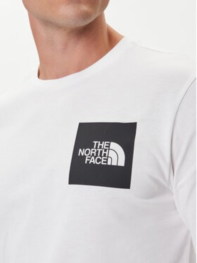 The North Face Longsleeve Fine NF0A8A6P Biały Regular Fit