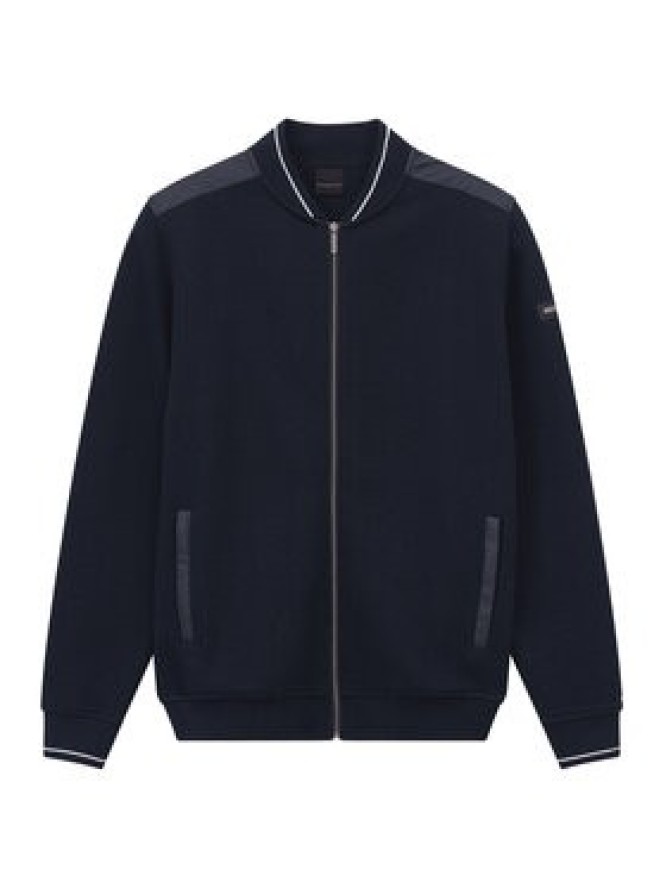 Bugatti Bluza 8750-15174E Granatowy Regular Fit