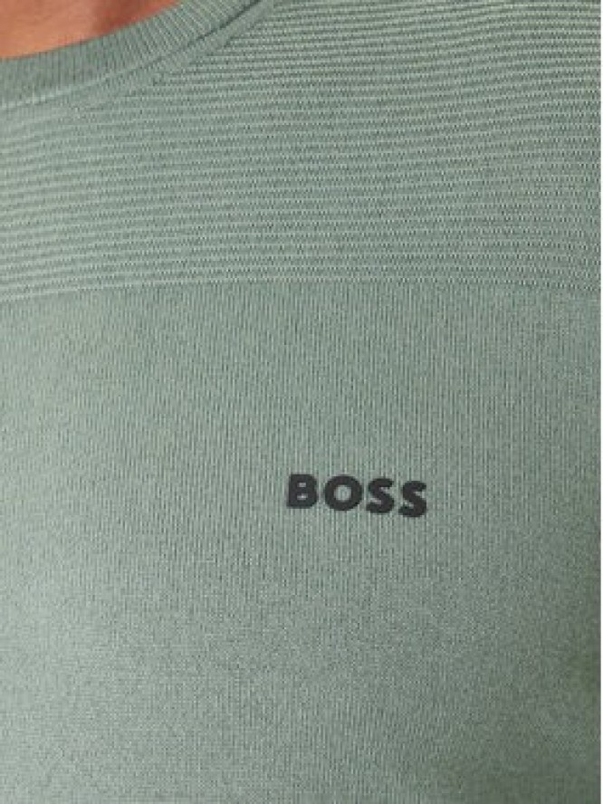 BOSS Sweter Momentum-X CN 50547507 Zielony Regular Fit